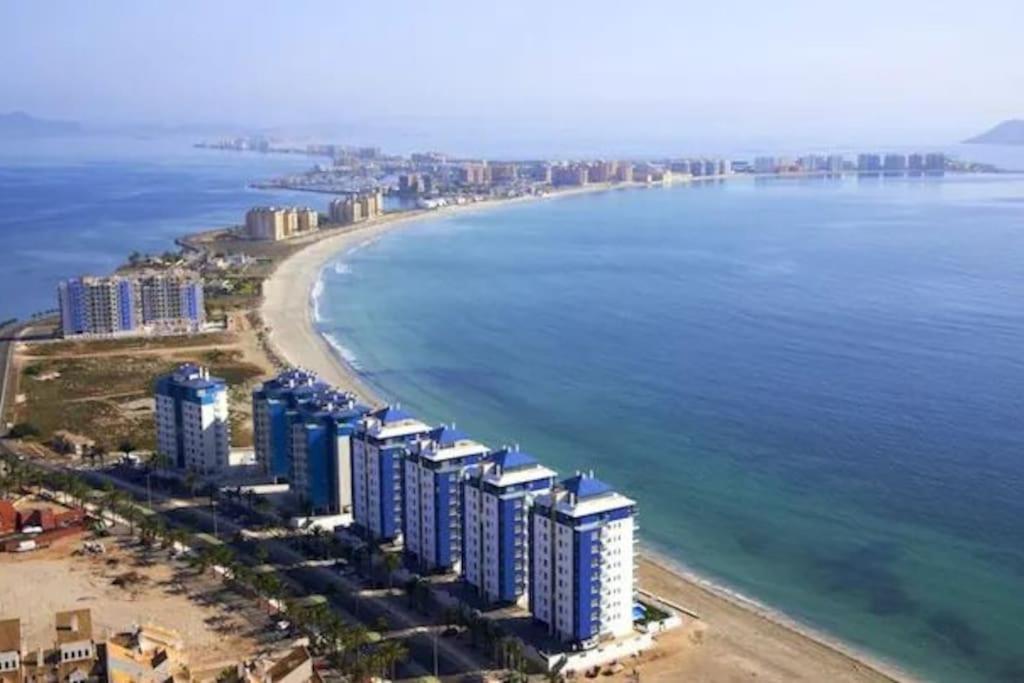 Top Floor Apartment Beachhouse, Beautiful Sea View, On The Beach! 카르타헤나 외부 사진